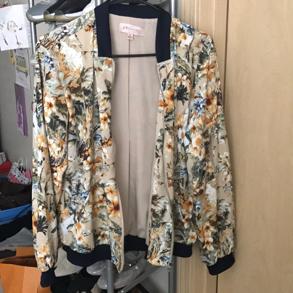 Philosophy light bomber jacket
